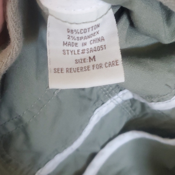 STONE AGE GREEN MILITARY STYLE JACKET SIZE MED - Picture 6 of 6